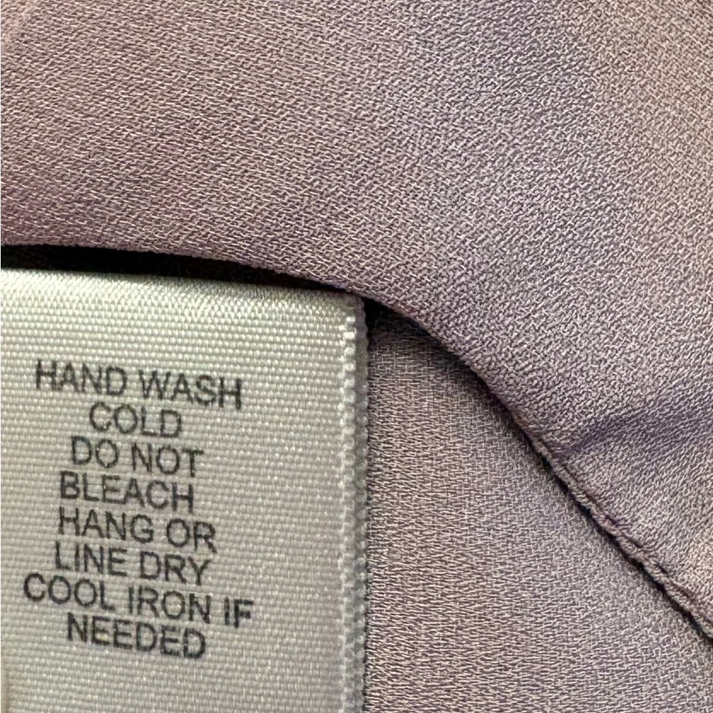 Charlotte Russe so S lined Dusty Pink/ Light purple Camisole Top, zip on back - Picture 8 of 8